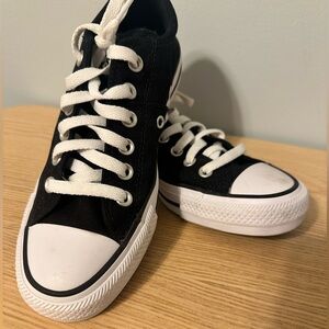 Converse Black and White High-Tops